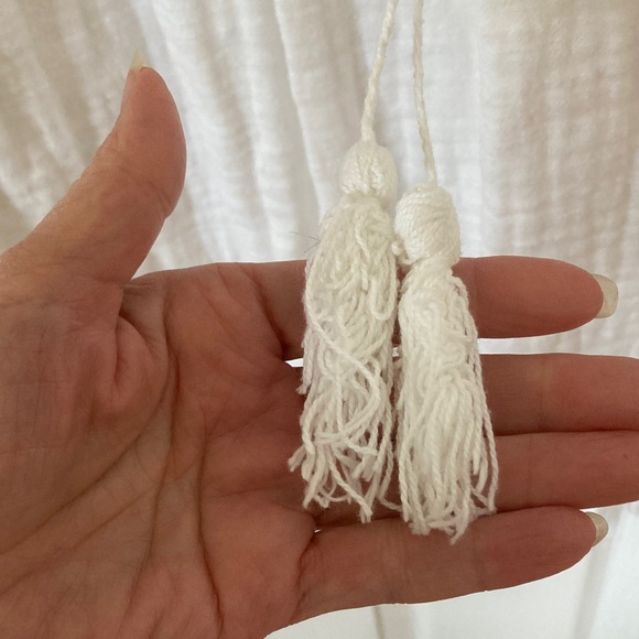 Billabong White Gauze with Blue Embroidery Mini - Picture 5 of 10